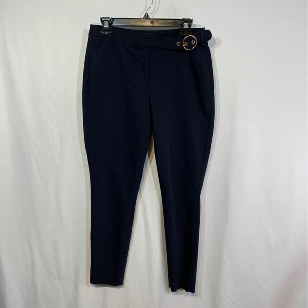 Ivanka Trump cigarette pants. Ankle length. Cotton/poly/spandex blend. Size 10.
